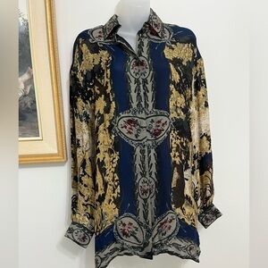 Long Sleeve Silk Blouse from Holt Renfrew Collection
